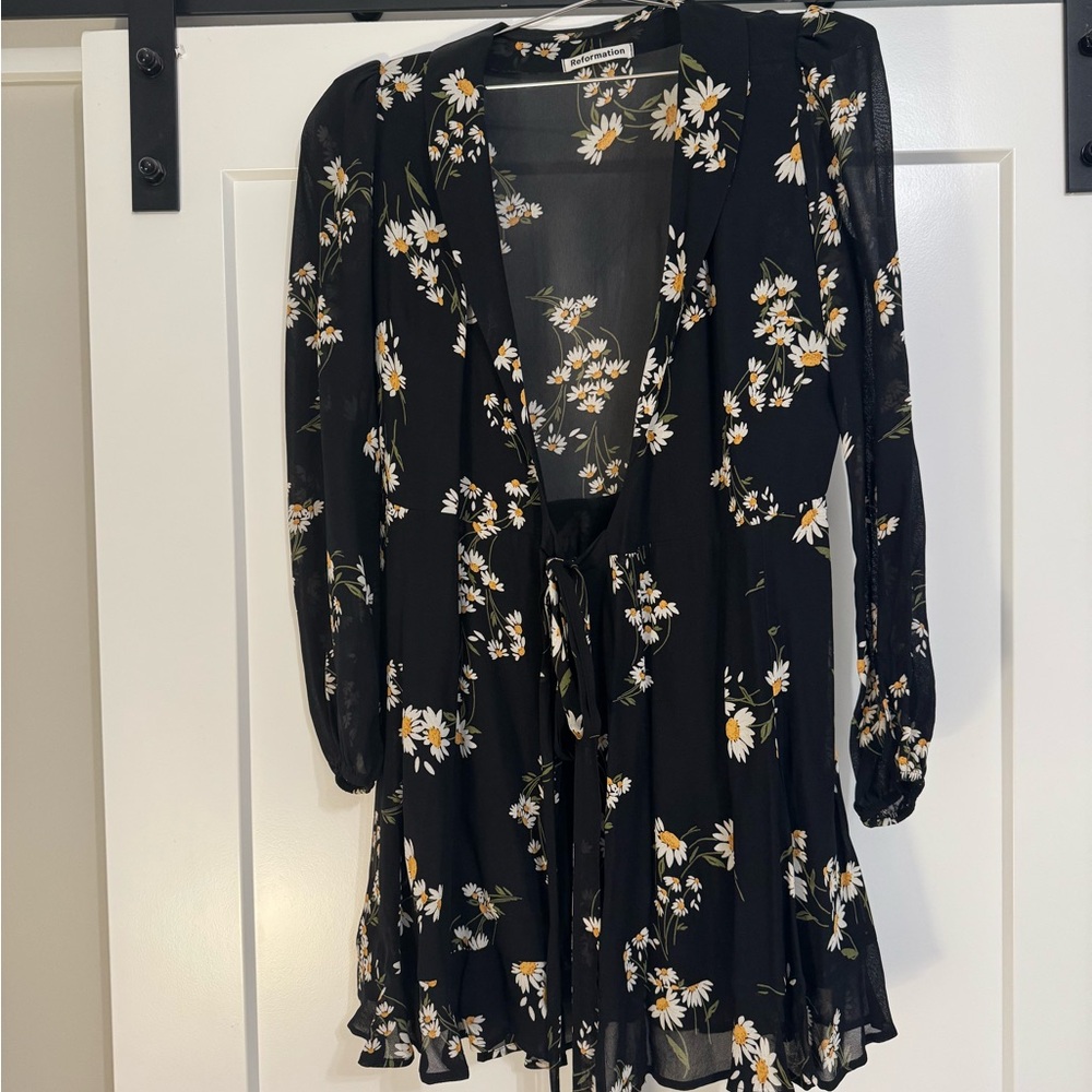 Reformation Wrap Daisy Dress
